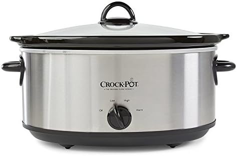 Crock-Pot 7 Quart Oval Manual Slow Cooker – Stainless Steel - Select SC2360