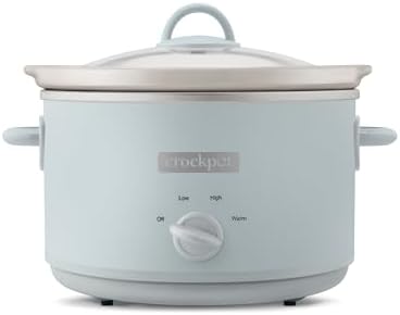 Crock-Pot 4.5 Quart Manual Slow Cooker – Macaroon Blue - Select SC3718