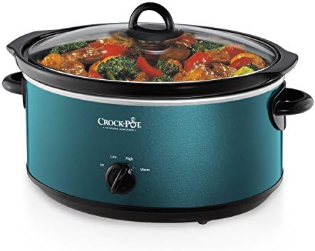 Crock-Pot 7 Quart Manual Slow Cooker – Turquoise - Select SC9745