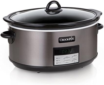 Crock-Pot 8 Quart Programmable Slow Cooker with Auto Warm - Select SC7285