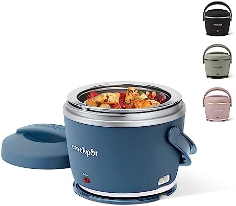 Crock-Pot Electric Lunch Box Food Warmer 20oz – Faded Blue - Select SC6802