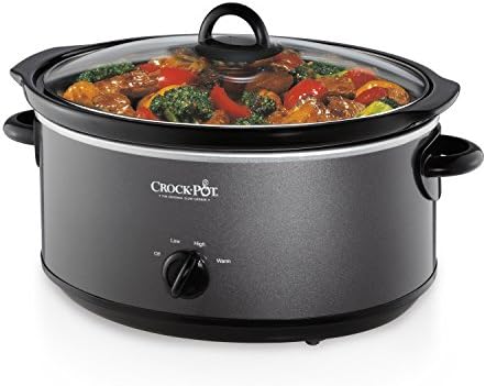 Crock-Pot 7 Quart Slow Cooker – Charcoal - Select SC7885