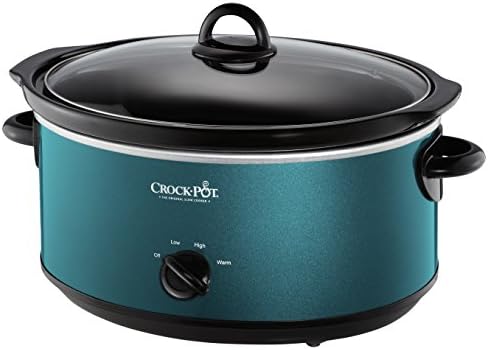Crock-Pot 7 Quart Manual Slow Cooker – Turquoise - Select SC9745