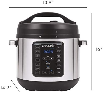 Crock-Pot 8 Quart Express Crock Multi-Use Pressure Cooker - Select SC1566