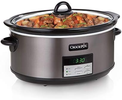 Crock-Pot 8 Quart Programmable Slow Cooker with Auto Warm - Select SC7285