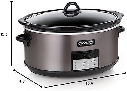 Crock-Pot 8 Quart Programmable Slow Cooker with Auto Warm - Select SC7285