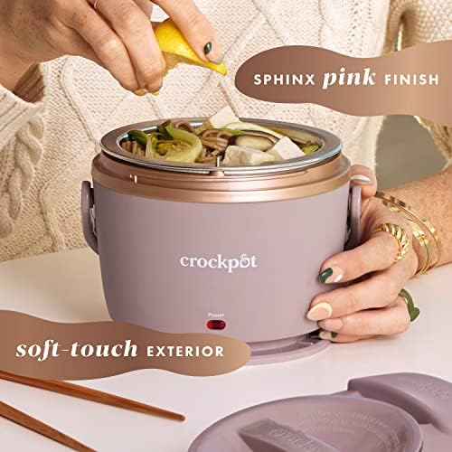 Crock-Pot Electric Lunch Box Food Warmer 20oz – Blush Pink - Select SC5451