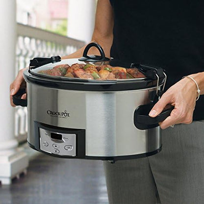 Crock-Pot Cook & Carry 6 Quart Programmable Slow Cooker - Select SC3406