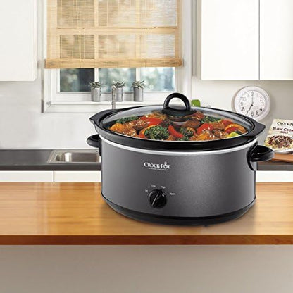 Crock-Pot 7 Quart Slow Cooker – Charcoal - Select SC7885