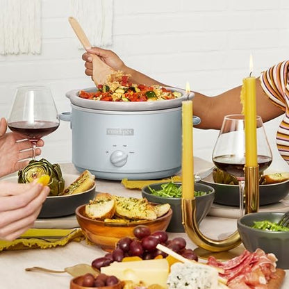 Crock-Pot 4.5 Quart Manual Slow Cooker – Macaroon Blue - Select SC3718