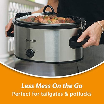 Crock-Pot Cook & Carry 6 Quart Portable Slow Cooker - Select SC9610
