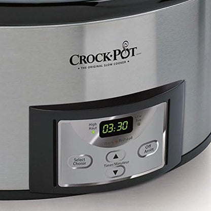 Crock-Pot Cook & Carry 6 Quart Programmable Slow Cooker - Select SC3406