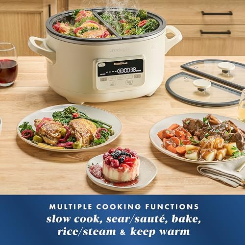 Crock-Pot MultiMeal Multicooker with Programmable Slow Cooker - Select SC8249