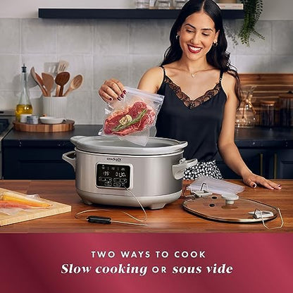 Crock-Pot 7 Quart Programmable Cook & Carry Slow Cooker - Select SC5475