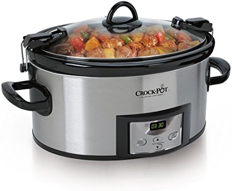 Crock-Pot Cook & Carry 6 Quart Programmable Slow Cooker - Select SC3406