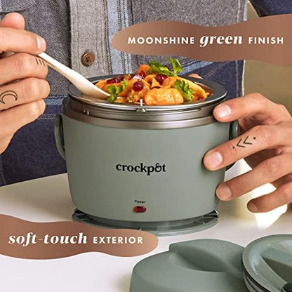 Crock-Pot Portable Electric Lunch Box Food Warmer – Green - Select SC7173