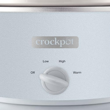 Crock-Pot 4.5 Quart Manual Slow Cooker – Macaroon Blue - Select SC3718