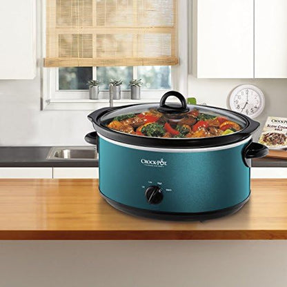 Crock-Pot 7 Quart Manual Slow Cooker – Turquoise - Select SC9745