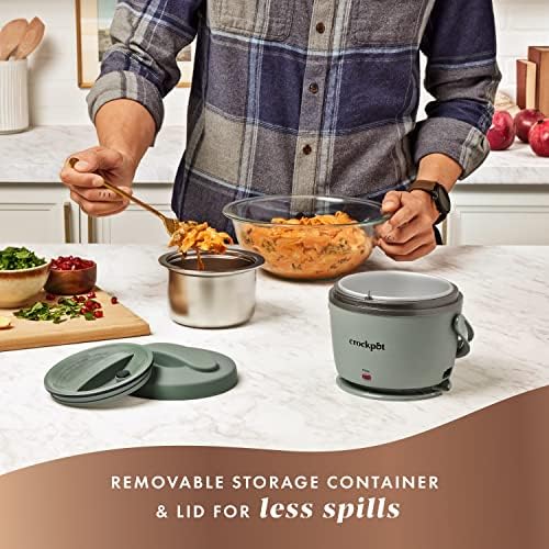 Crock-Pot Portable Electric Lunch Box Food Warmer – Green - Select SC7173