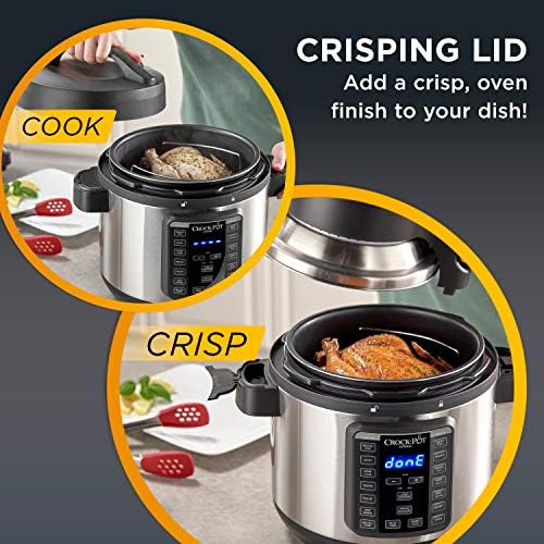 Crock-Pot Express Crisp 8 Quart 10-in-1 Pressure Cooker - Select SC3529