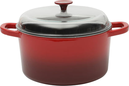 Crock-Pot 3 Quart Enameled Cast Iron Dutch Oven – Aqua - Select SC8599