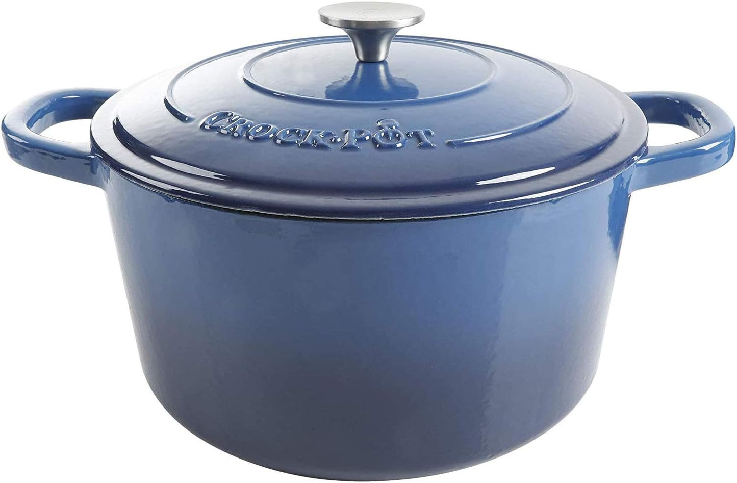 Crock-Pot 3 Quart Enameled Cast Iron Dutch Oven – Aqua - Select SC8599