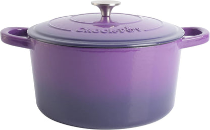 Crock-Pot 3 Quart Enameled Cast Iron Dutch Oven – Aqua - Select SC8599