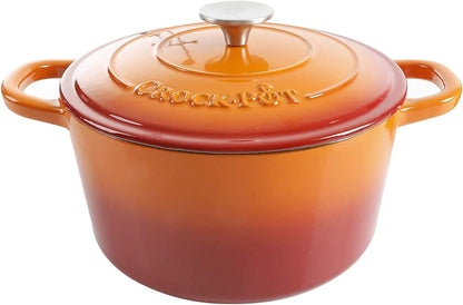 Crock-Pot 3 Quart Enameled Cast Iron Dutch Oven – Aqua - Select SC8599