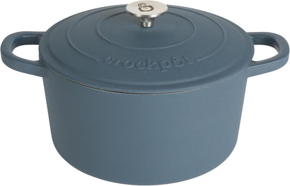 Crock-Pot 3 Quart Enameled Cast Iron Dutch Oven – Aqua - Select SC8599