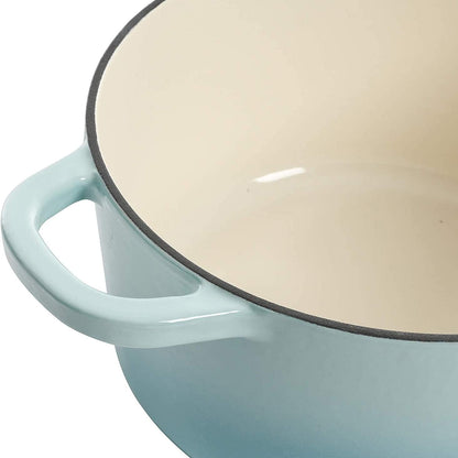 Crock-Pot 3 Quart Enameled Cast Iron Dutch Oven – Aqua - Select SC8599