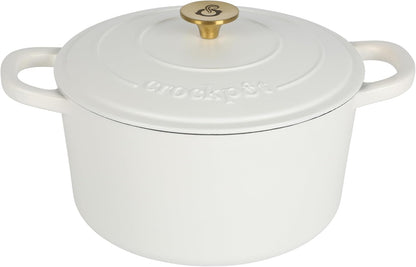 Crock-Pot 3 Quart Enameled Cast Iron Dutch Oven – Aqua - Select SC8599