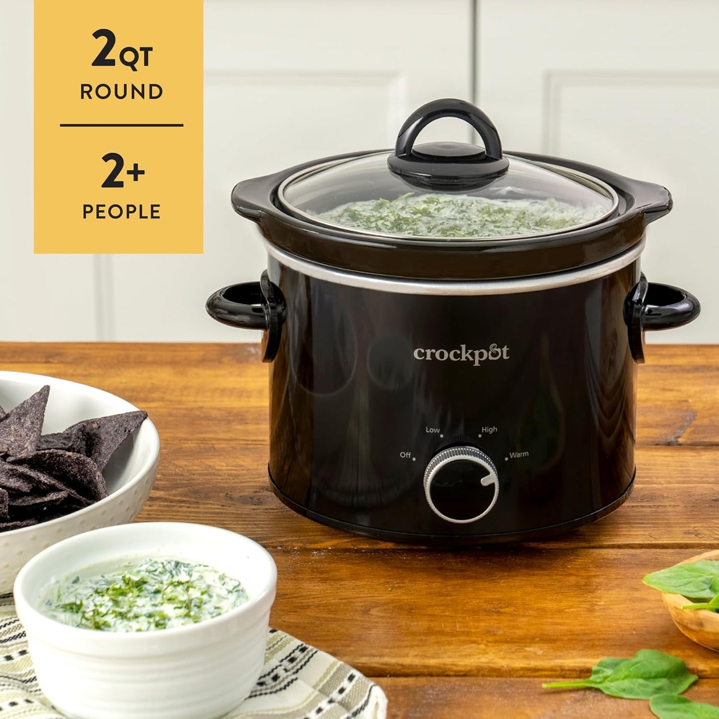 Crock-Pot 2 Quart Mini Slow Cooker – Classic Compact Cooker - Select SC3870