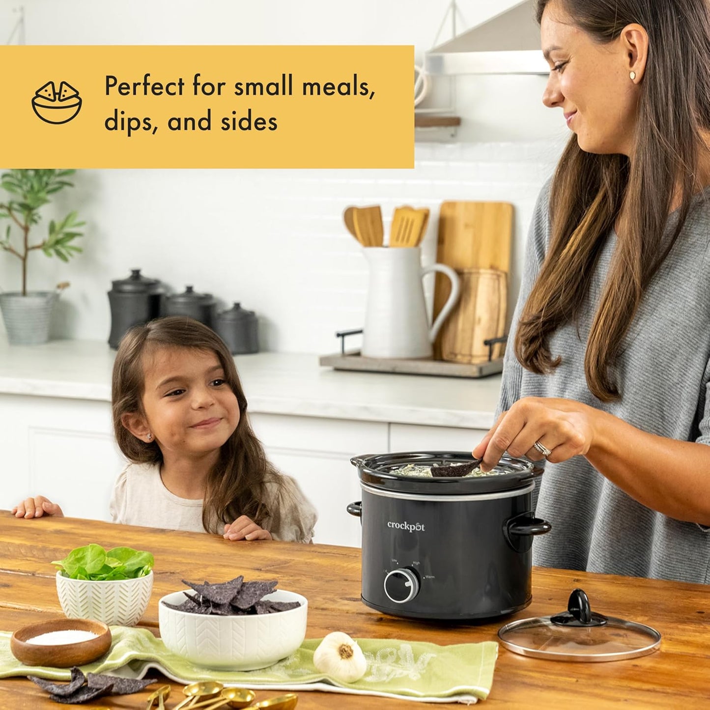 Crock-Pot 2 Quart Mini Slow Cooker – Classic Compact Cooker - Select SC3870
