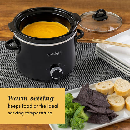 Crock-Pot 2 Quart Mini Slow Cooker – Classic Compact Cooker - Select SC3870